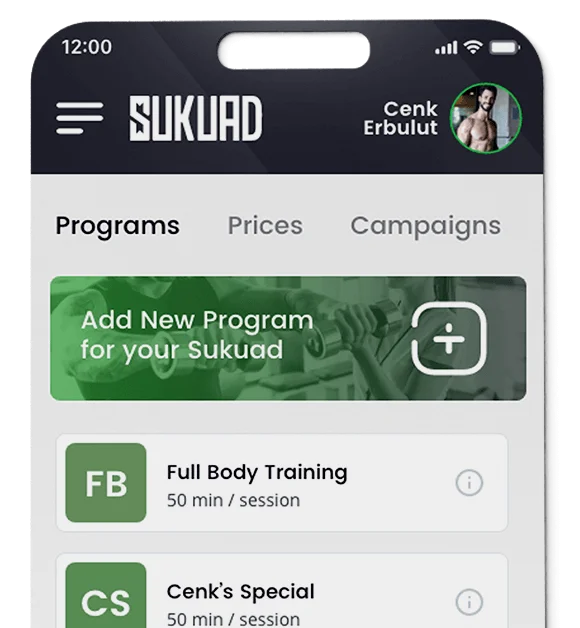 Sukuad App Programs